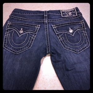 Men’s True Religion dark blue Straight Leg 32 x 34